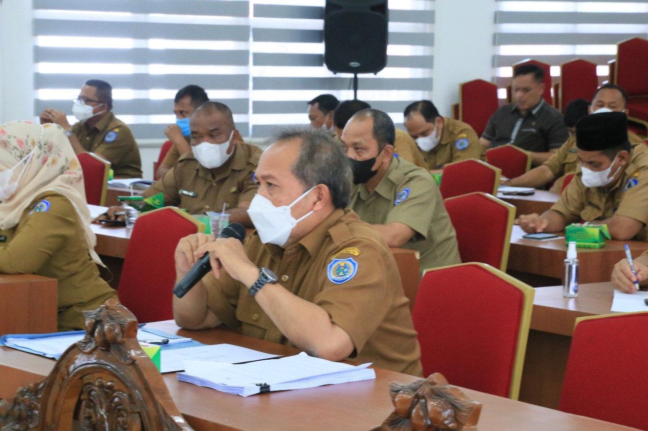 Gugus Tugas Kabupaten Labuhanbatu Lakukan Rapat Kordinasi Penanganan Covid-19