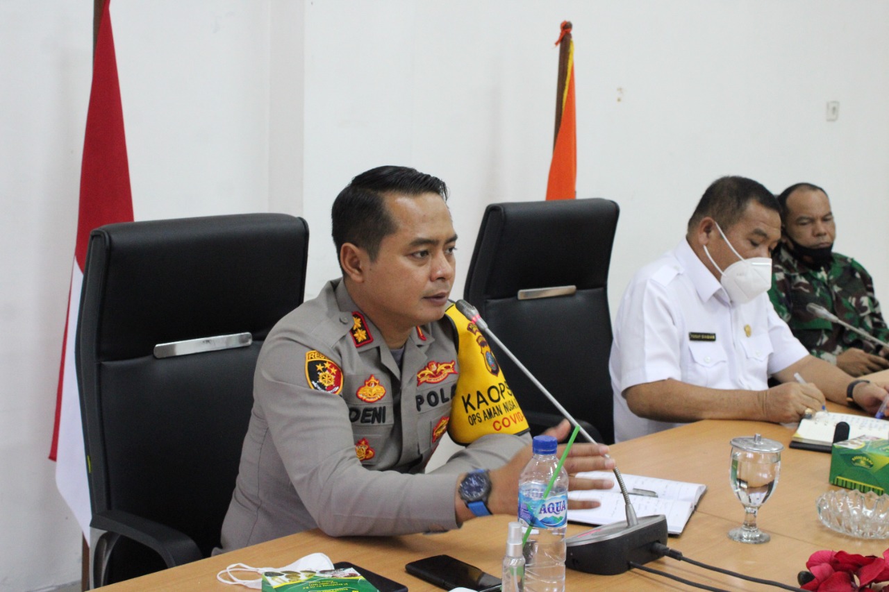 Forkopimda Labuhanbatu Rapat Kordinasi Percepatan Penanganan Covid-19