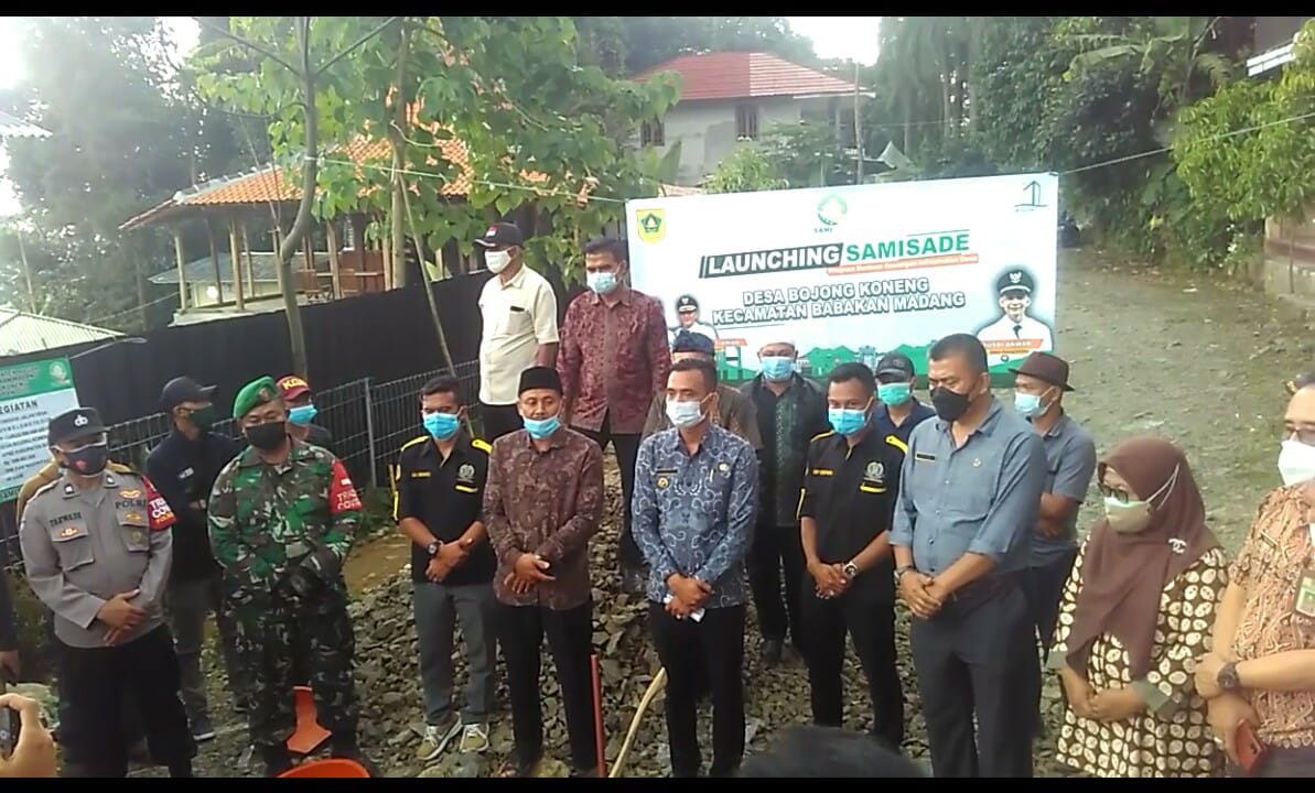 Lounching Program Samisade Desa Bojong Koneng Kecamatan Babakan Madang Kabupaten Bogor