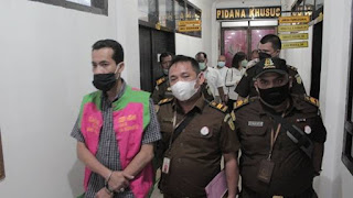 Korupsi Rp1,4 Miliar, Eks Pejabat PD Pasar Ditahan Kejari Medan