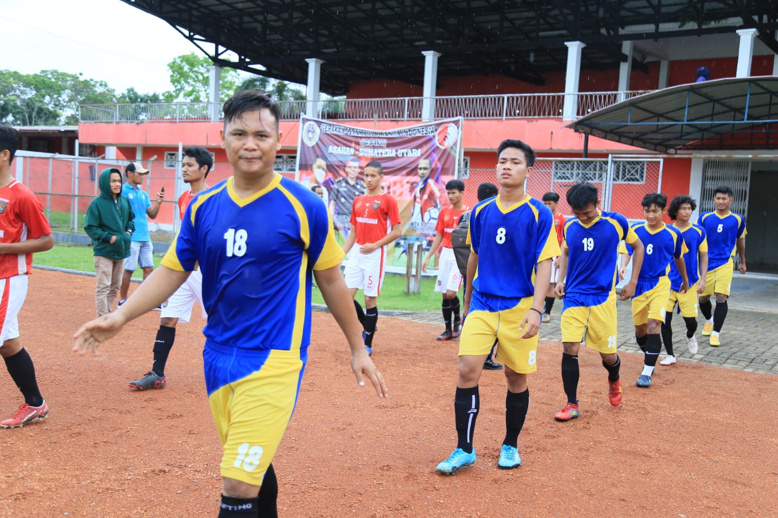 Laga Tandang, Poslab Tahan Imbang PSSA Asahan 2-2