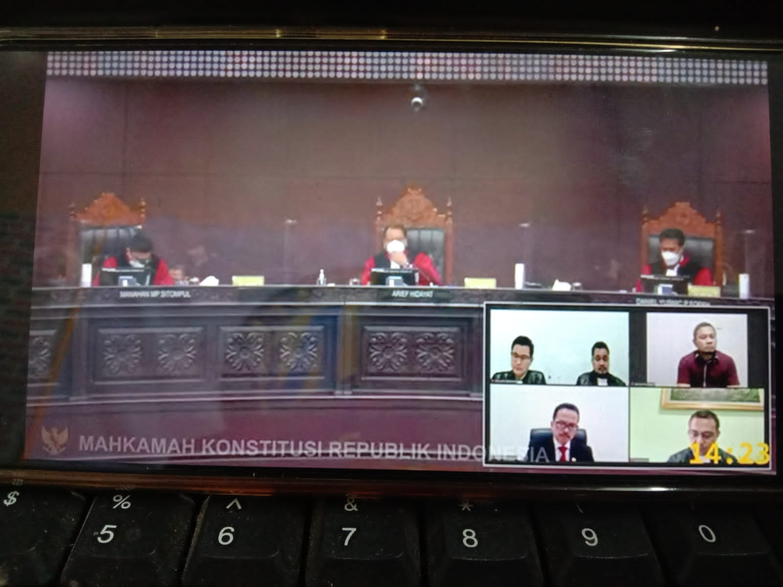 Persoalan UKW dan Verifikasi Media DP Terungkap di Sidang MK