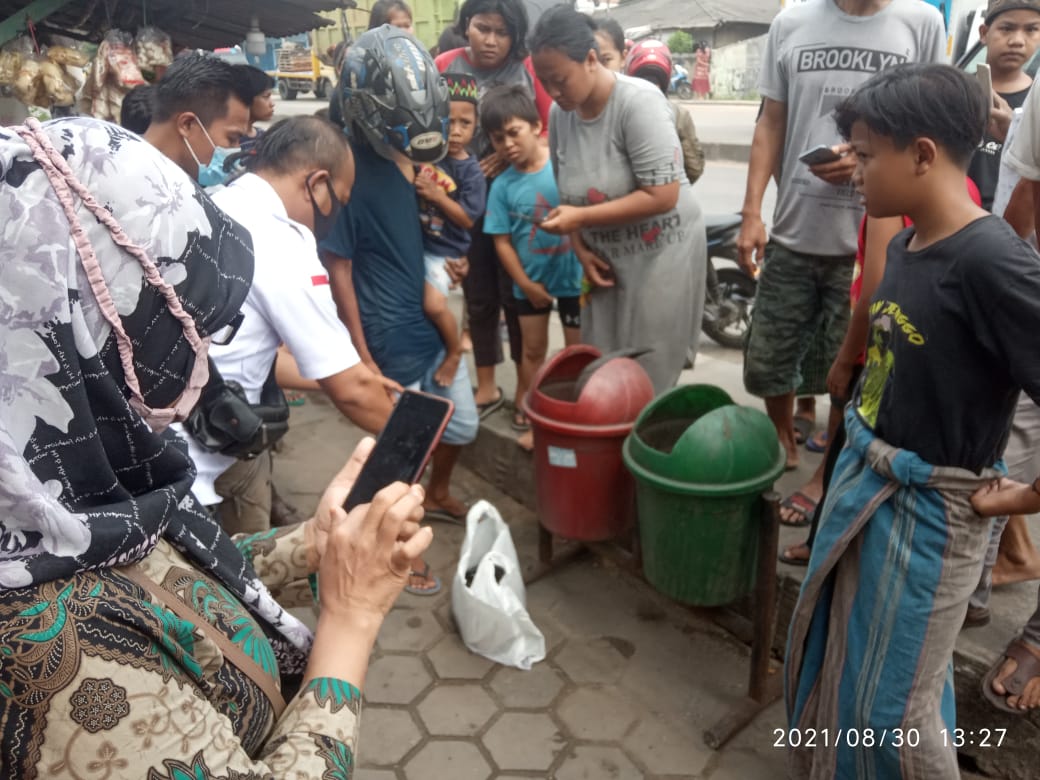 Geger, Penemuan Mayat Bayi Laki-laki di Kp Bongborongan, Rt 003 Rw 004 Desa Cikande Jayanti Kabupaten Tangeran