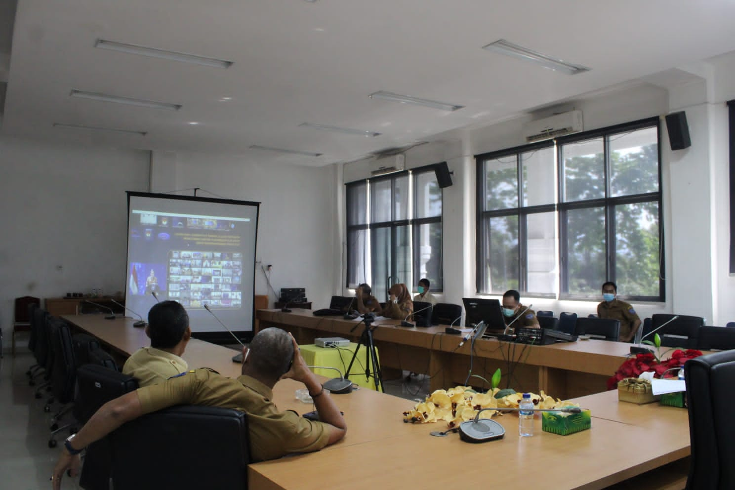 Pj. Bupati Labuhanbatu Mengikuti Rakornas PPDN