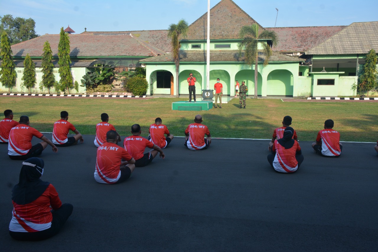 Apel Perdana, Danrem 064/MY Ajak Anggota Jaga Kebersihan Lingkungan