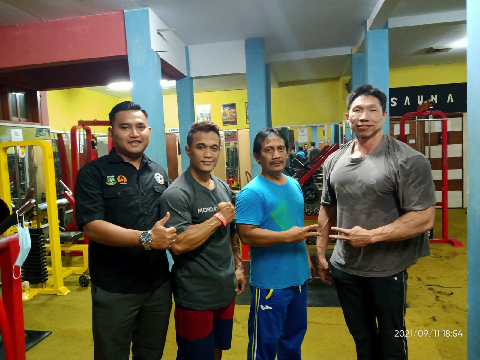 Banten Jalani Traning Center Dua Atlet Binaraga PON