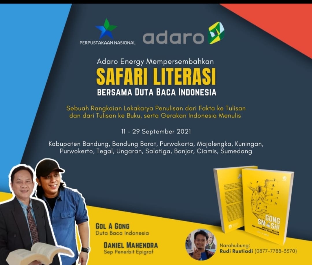 Safari Literasi, Menggelorakan Gerakan Indonesia Menulis
