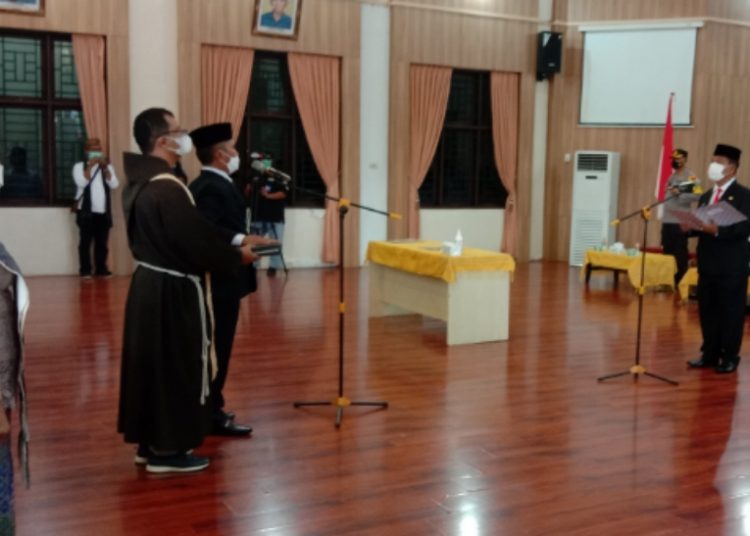 Drs Esron Sinaga M.Si Resmi Dilantik Menjadi Sekretaris Daerah (Sekda) Kabupaten Simalungun