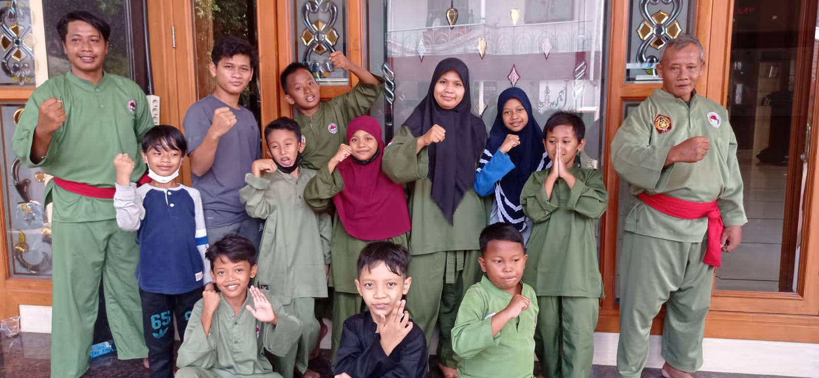 Latihan Persinas ASAD Kelompok Rungkut Surabaya Timur di Masjid Nurul Hikmah