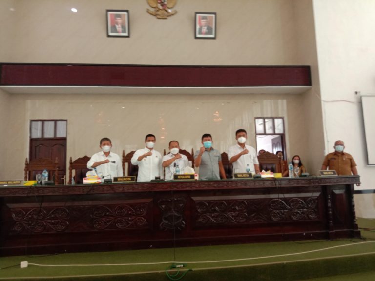 Sidang Paripurna Pengusulan Pemberhentian Walikota Siantar Jabatan 2017-2022