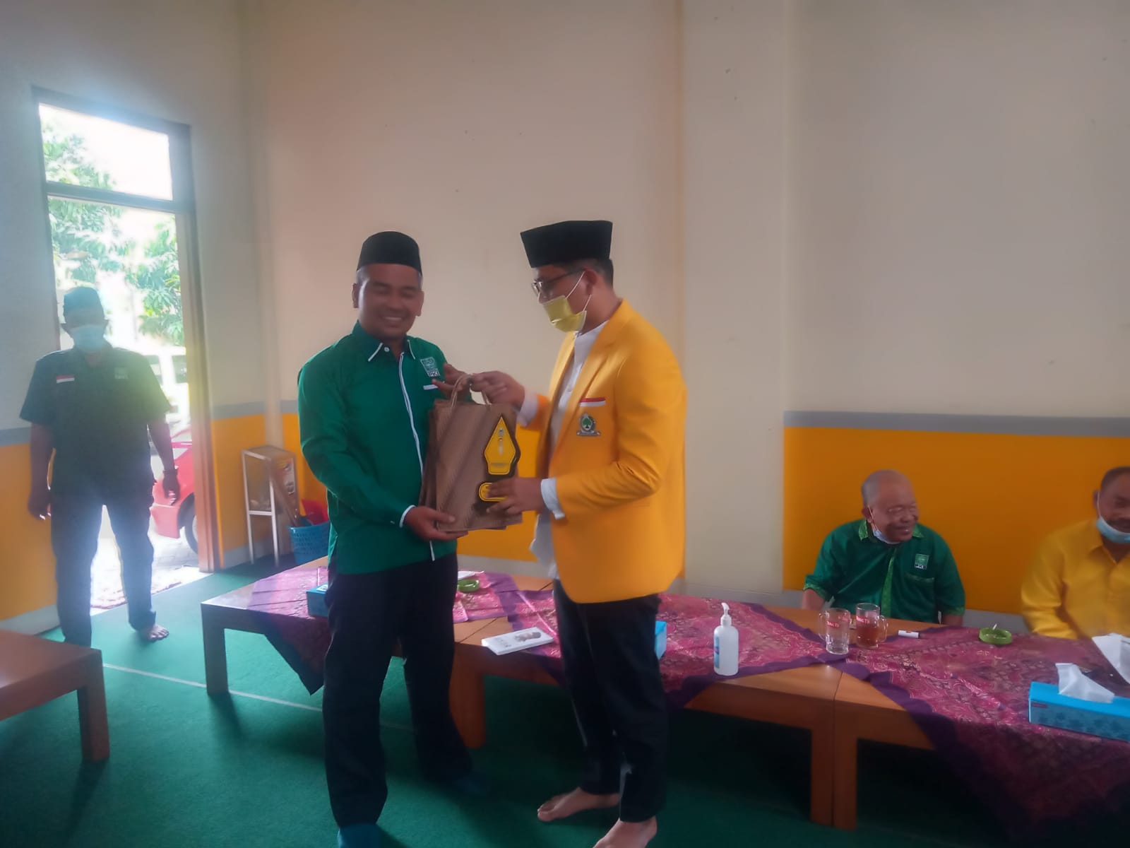 Silaturohmi Politik dilakukan kedua Partai Politik Golkar dan PKB Karanganyar dengan Tabarokah dan Sinergitas