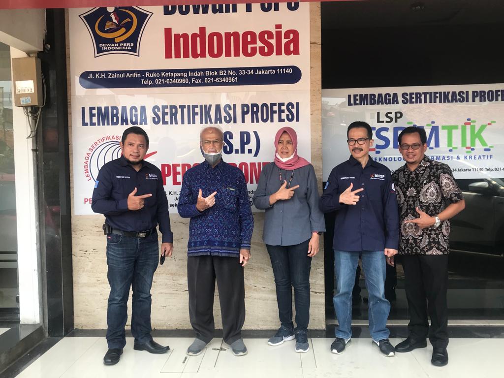 LSP Pers Indonesia Jalani Proses Asesmen Penuh oleh BNSP