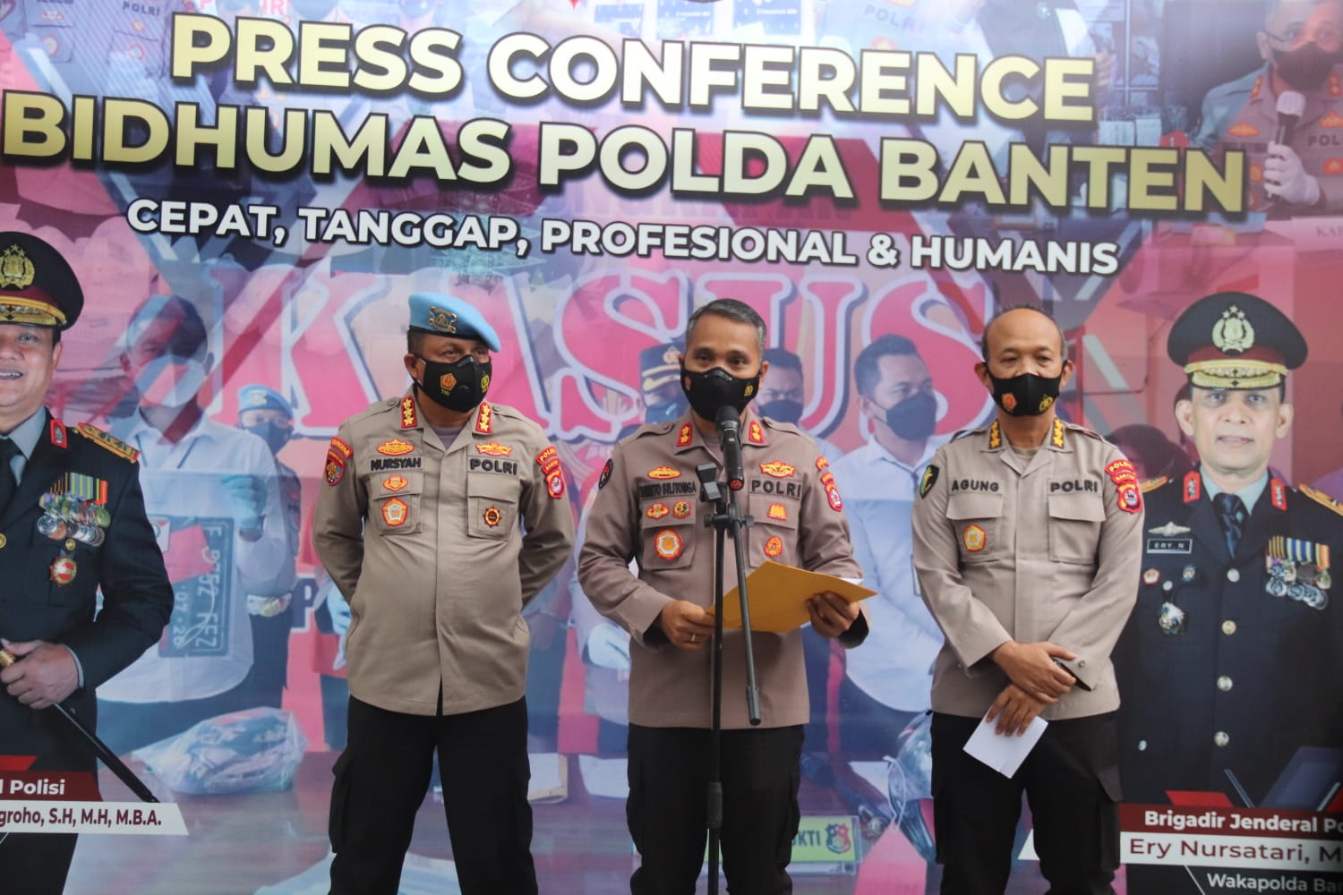 Bidpropam Polda Banten Lakukan Penahanan Terhadap Brigadir NP