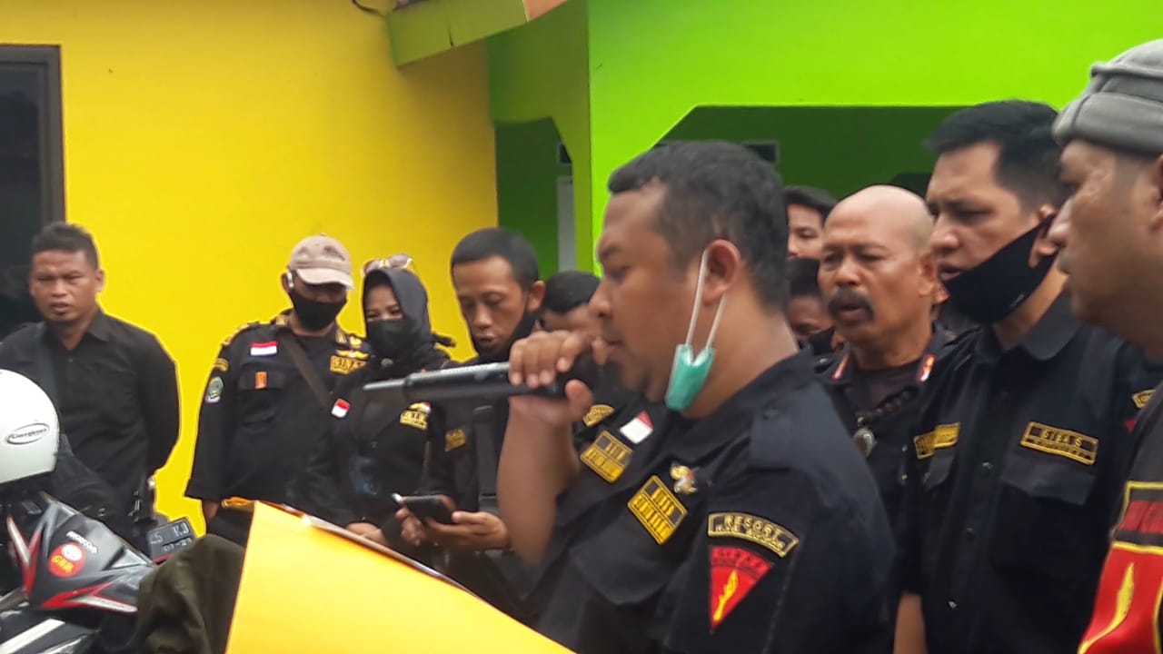 Deklarasi Damai Dewan Pimpinan Sektor Gibas Cinta Damai Sektor Tamansari Resort Kab Bogor Menolak Keras Pereda