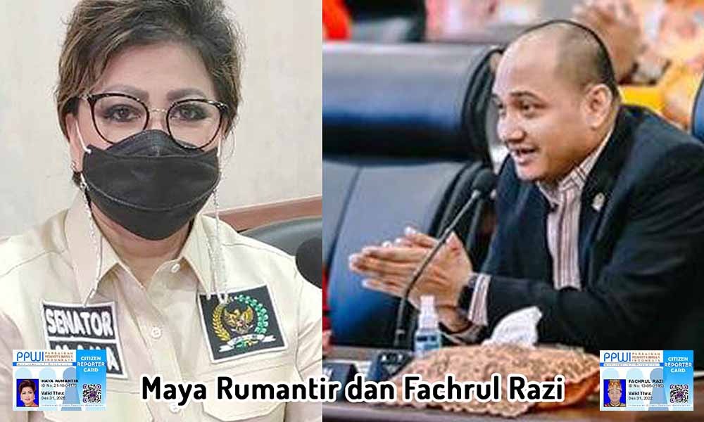 Fachrul Razi Sambut Hangat Maya Rumantir Jadi Anggota Keluarga Besar PPWI