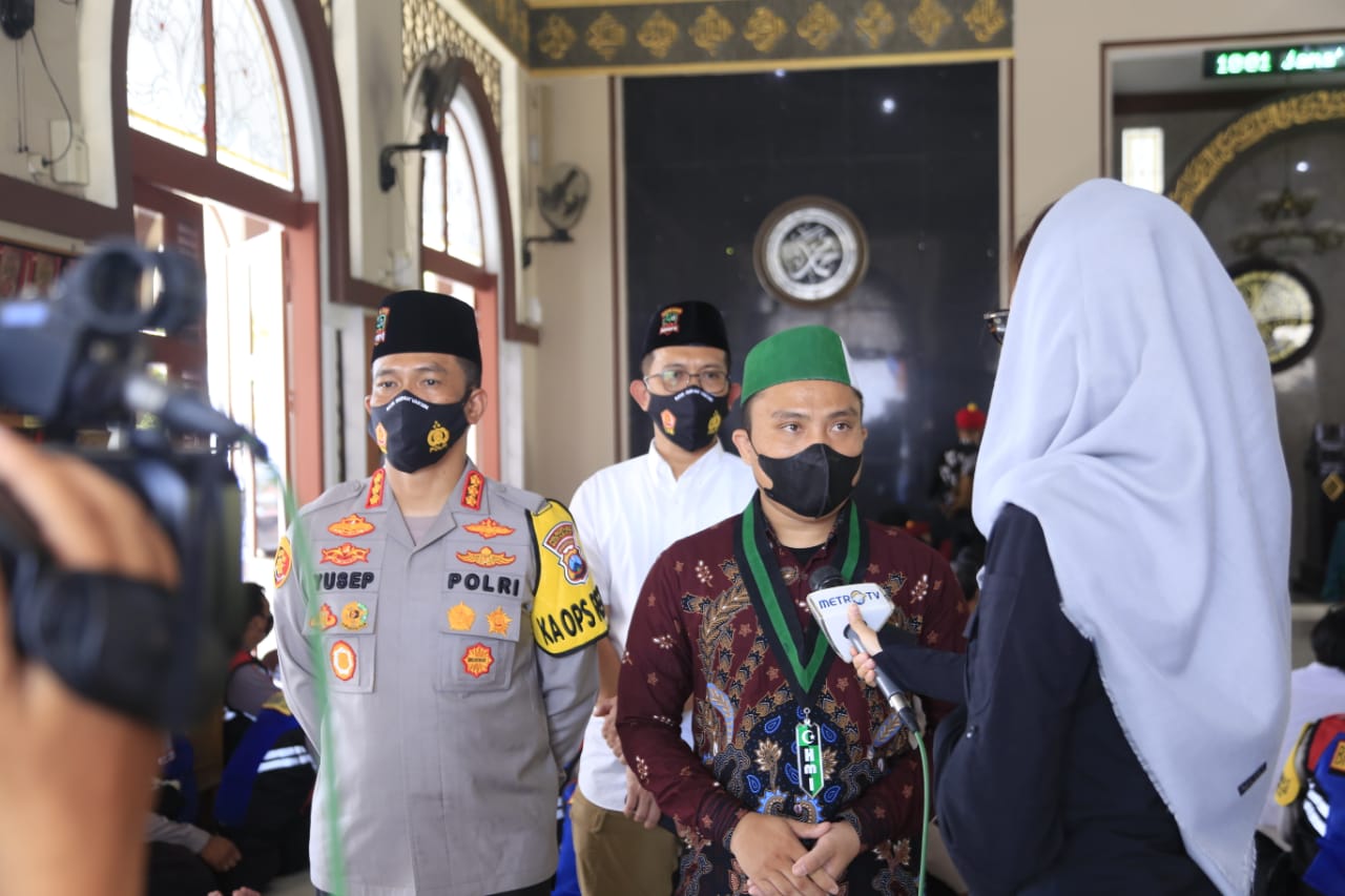 Hari Sumpah Pemuda, Mahasiswa dan Kapolrestabes Surabaya Gelar Tausiyah Kebangsaan