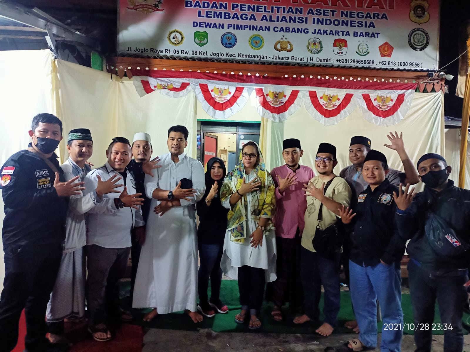 Perkumpulan Advokat Betawi (PADi) Merayakan Dirgahayu nya yang ke 5 dengan Menggelar Maulid Nabi Muhammad Shal