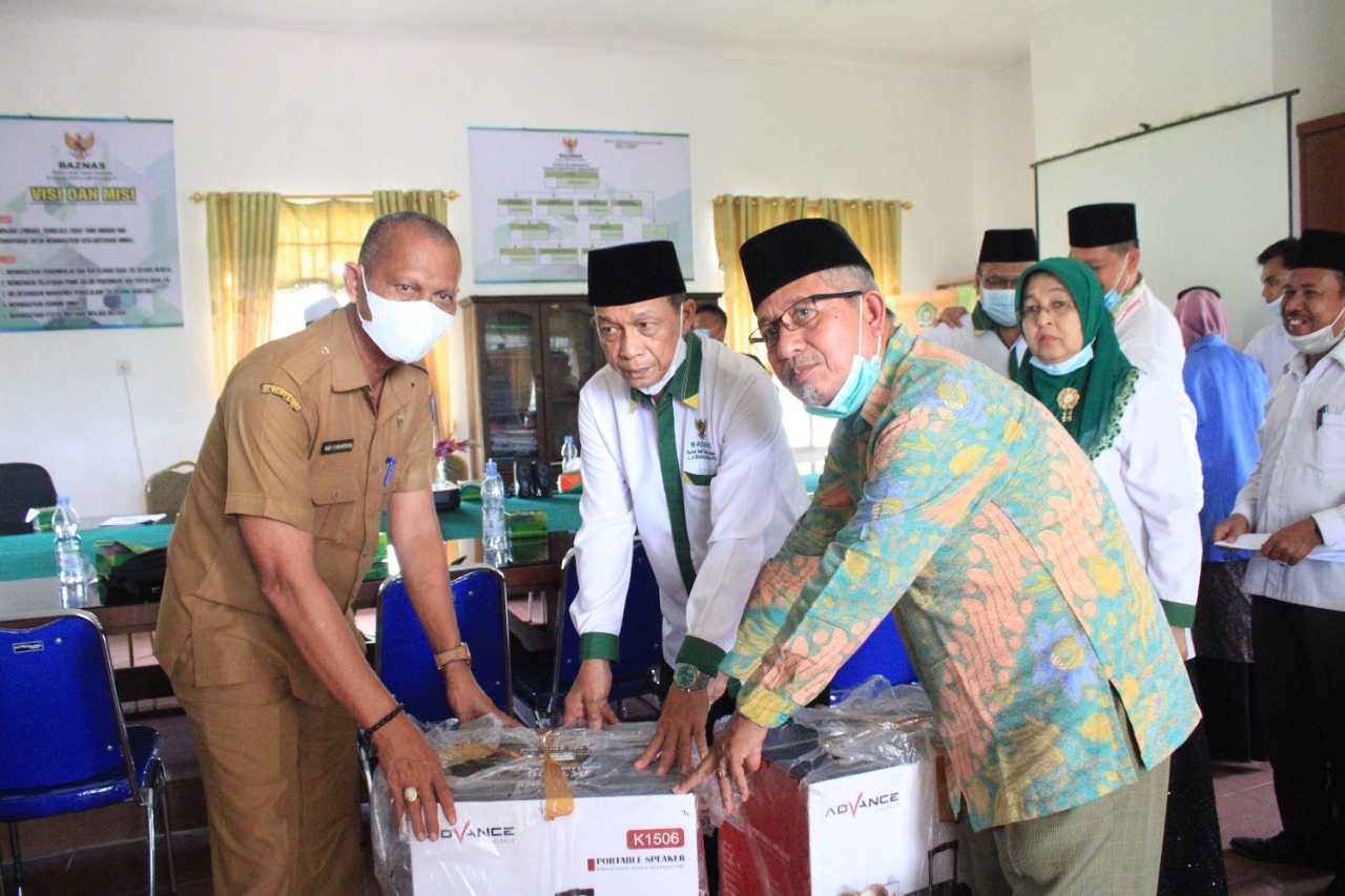 Pemkab Labuhanbatu Pantau Management BAZNAS Labuhanbatu