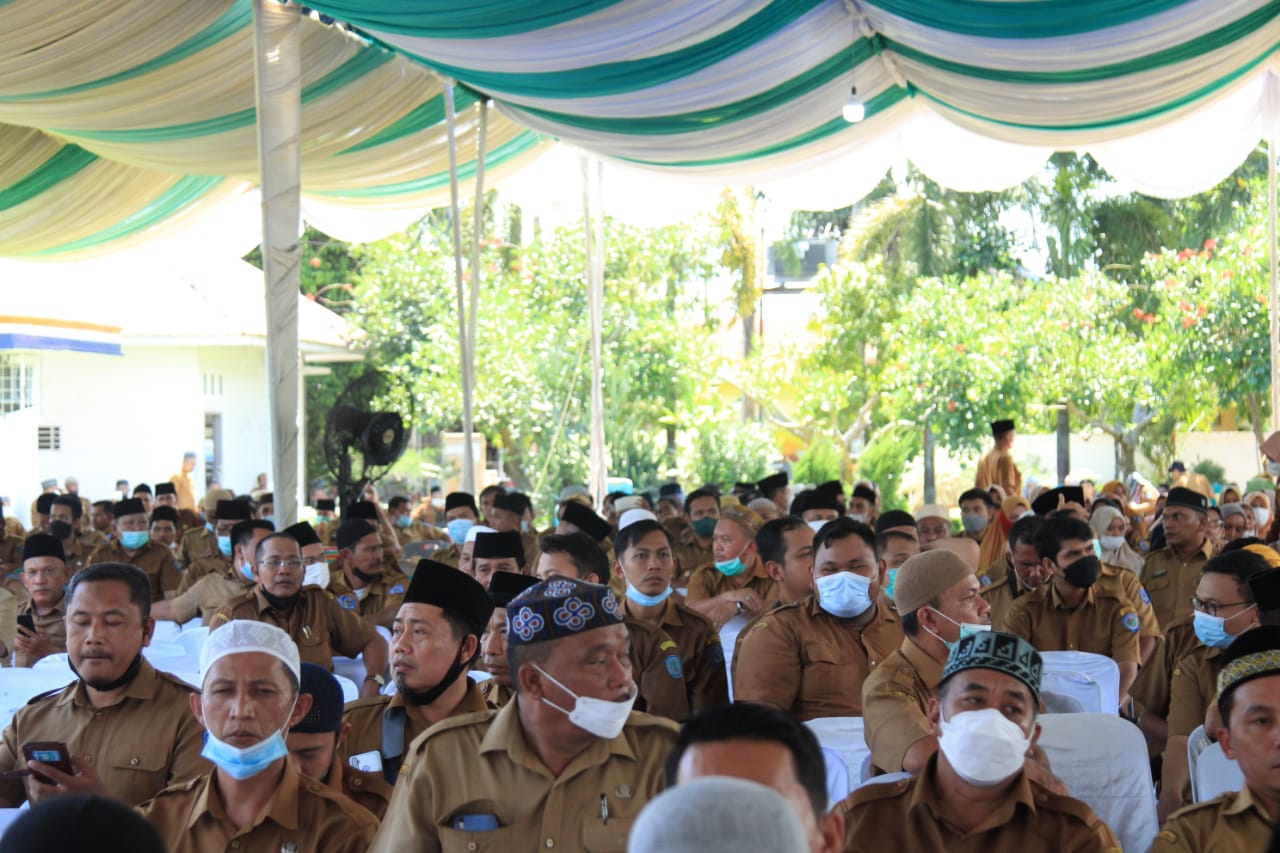 Pemkab Labuhanbatu Peringati Maulid Nabi Muhammad SAW 1443 H/2021 M