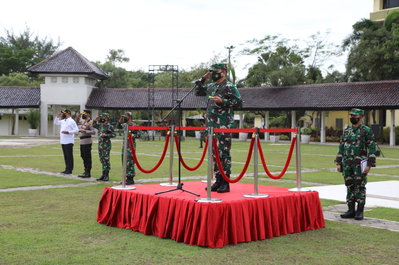 Kapolresta Tangerang Hadiri Apel Gelar Pasukan Kesiapsiagaan Bencana Alam