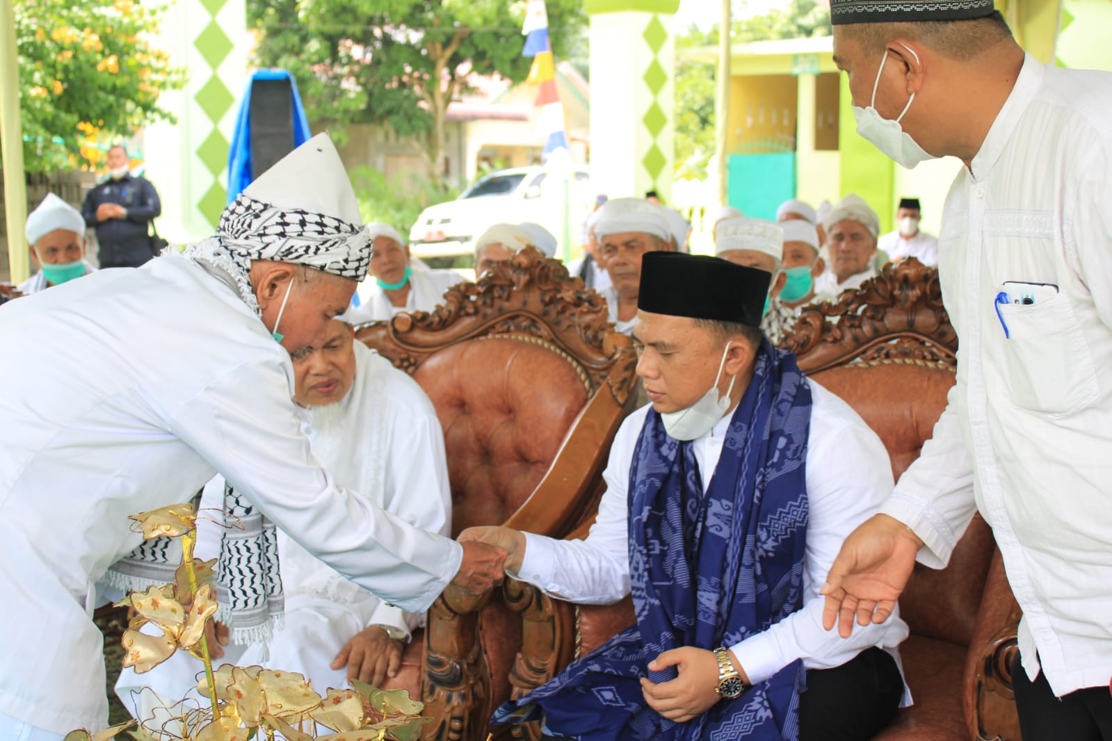 Bupati Labuhanbatu Hadiri Pelepasan Jemaah Persulukan Ar- Rahman