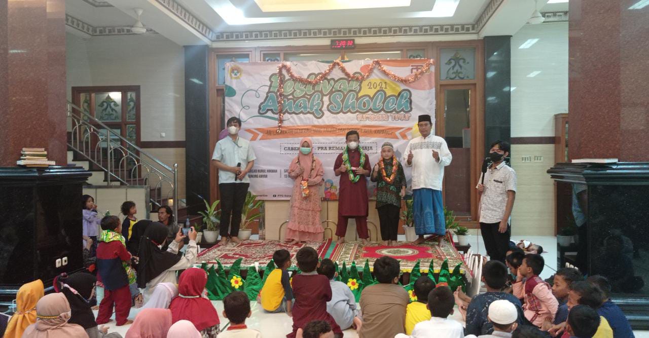 Festival Anak Soleh 2021, Generus Cabe Rawit Rungkut Raih Juara Umum