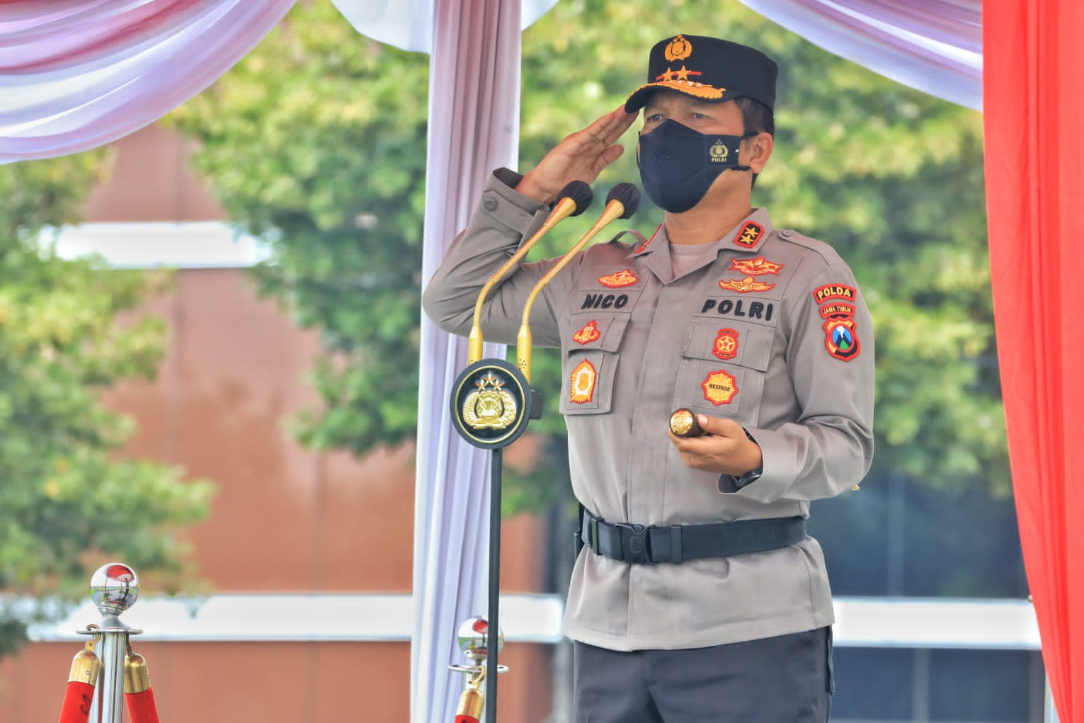 Polda Jatim Gelar Apel Operasi Zebra Semeru 2021