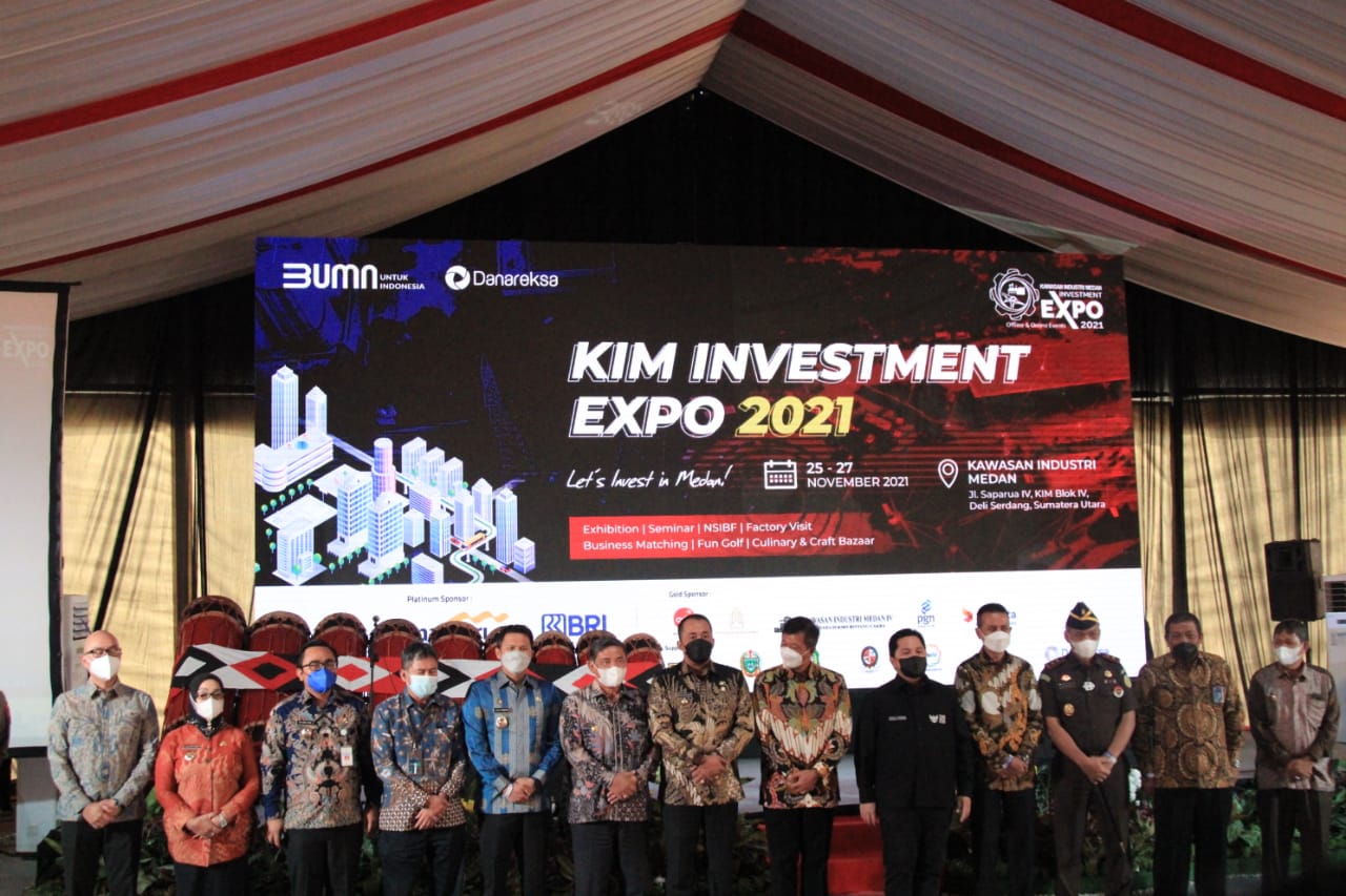 Wakil Bupati Labuhanbatu Hadiri Pembukaan North Sumatra Investment Business Forum