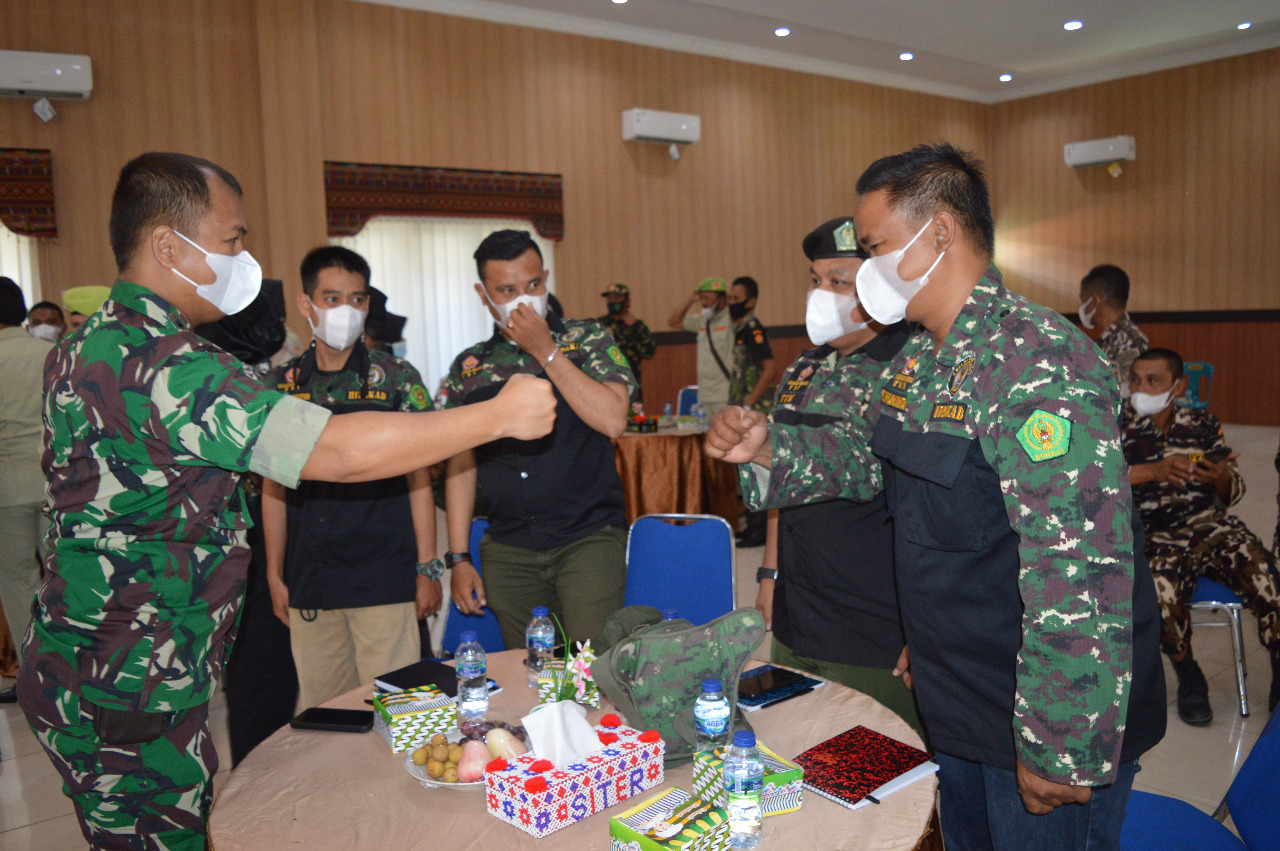 Kodim 0212/Tapsel Gelar Silaturahmi dengan Keluarga Besar TNI