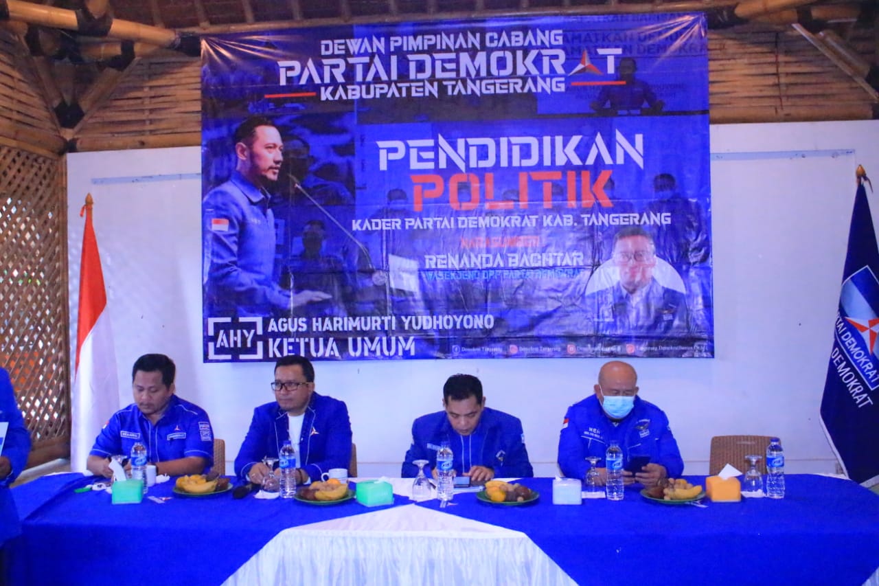 DPC Partai Demokrat Menggelar Latihan Pendidikan Politik Bagi Seluruh Kadernya