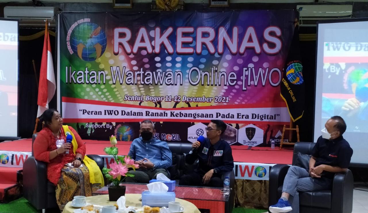 Anak Bangsa Masuk Dunia di NFT Dunia Digital, Deden Lesmana Jadi Narasumber di Rakernas IWO