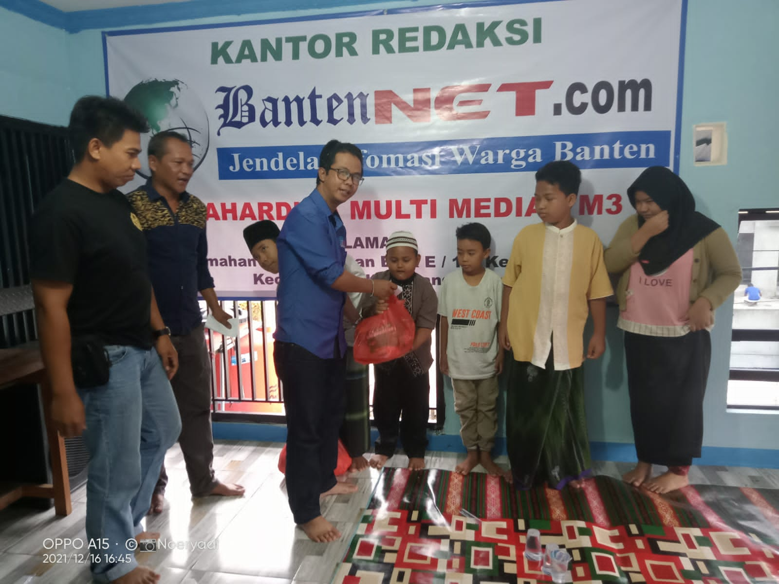 Tasyakuran Kantor Redaksi BantenNet.com, Santuni 50 Anak Yatim