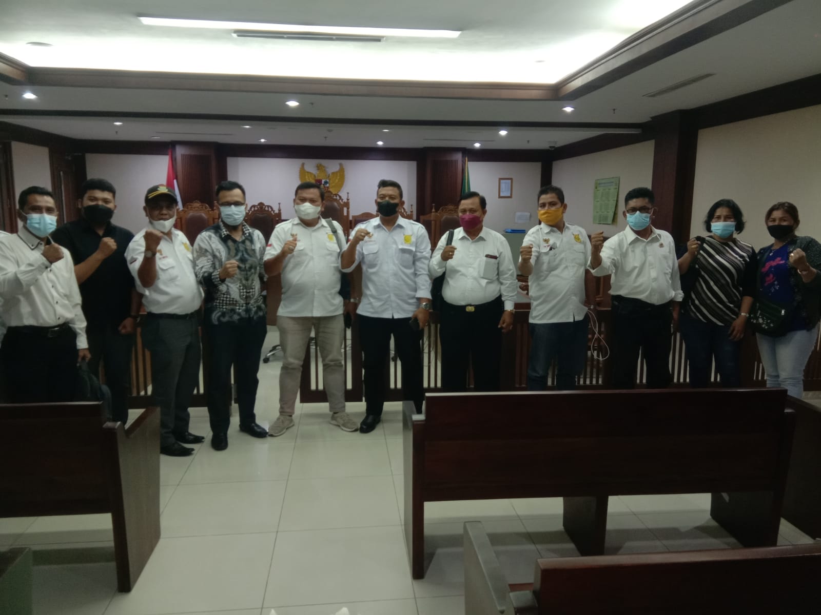 Sidang Pra Peradilan Eks Ketum LSM Tamperak Ditunda Pekan Depan