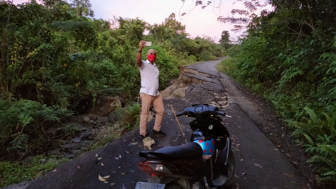 Dibangun Tahun 2018, Jalan Suak Buluh Menuju Simpang Blangsebel “Rusak Parah”