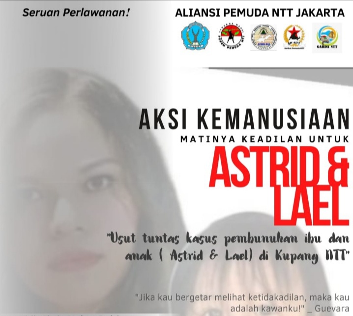 Aliansi Pemuda NTT Geruduk Mabes Polri Terkait Kasus Pembunuhan Terhadap Astrid dan Lael