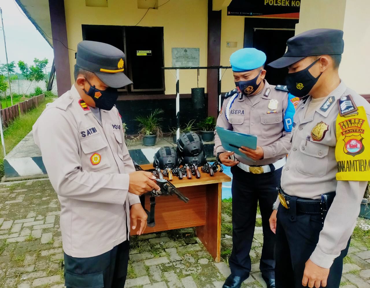 Iptu Satibi Kapolsek Kopo Polres Serang : Mari Bersama Sama Bertanggung Jawab Dalam Menjaga Diri dan Menjaga K