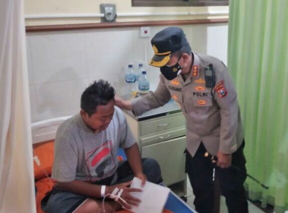 Aksi Korban Begal Palsu Terungkap, Pelaku Takut Istrinya Gadaikan Motor Sempat Dijenguk Kapolresta Sidoarjo