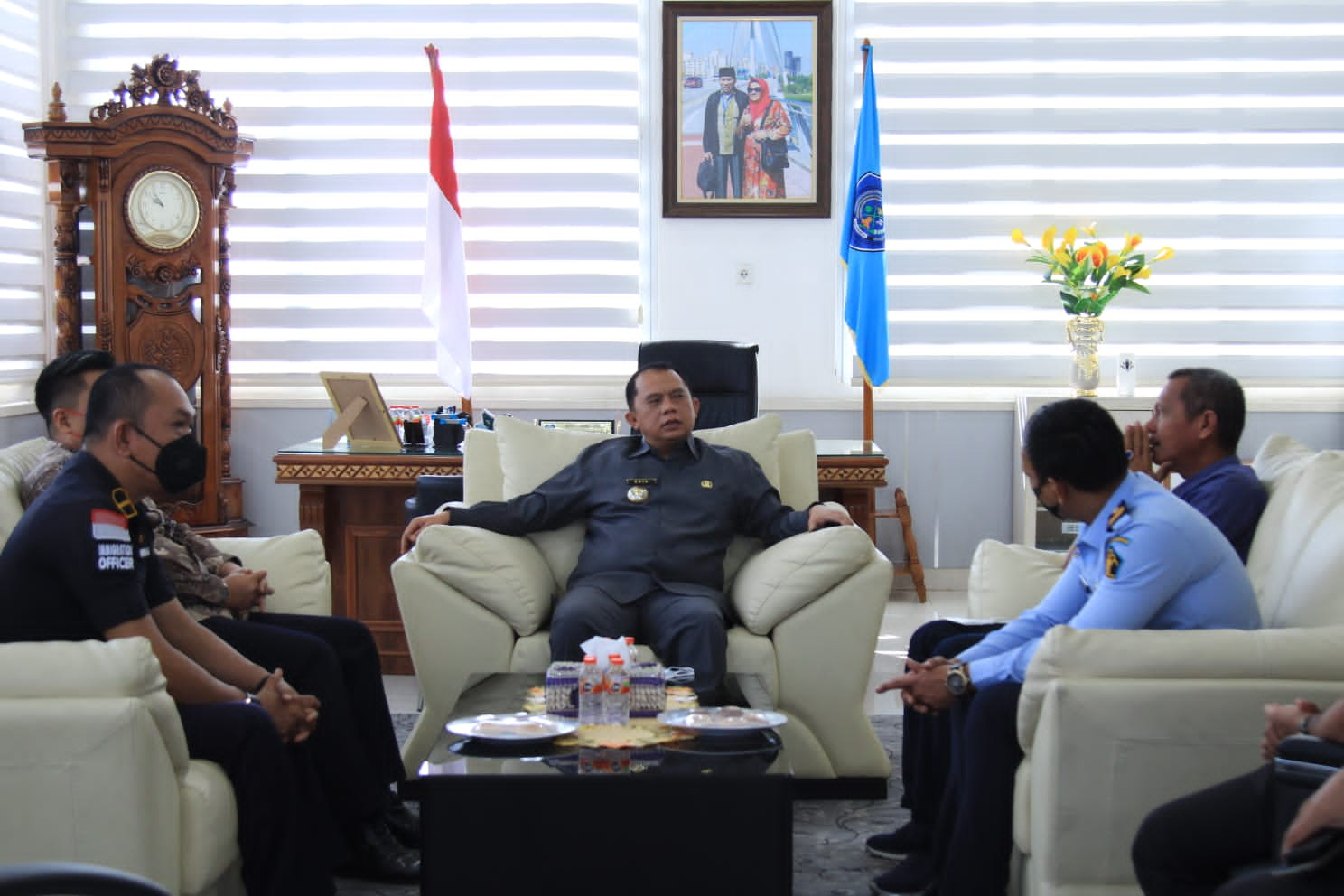 Bupati Labuhanbatu terima Silahturahmi dari ULP Imigrasi Rantauprapat Cabang Tanjung Balai