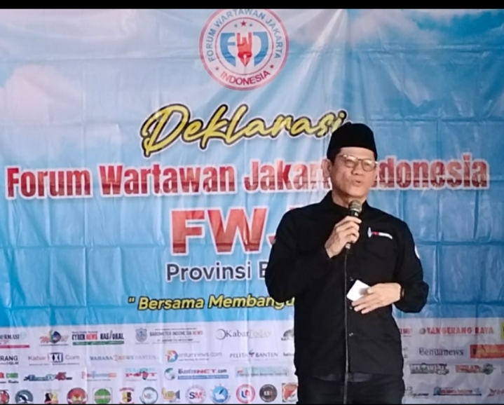 Ini Kata Barhum Wakil Ketua DPRD Banten Jadi Pembina FWJ Indonesia