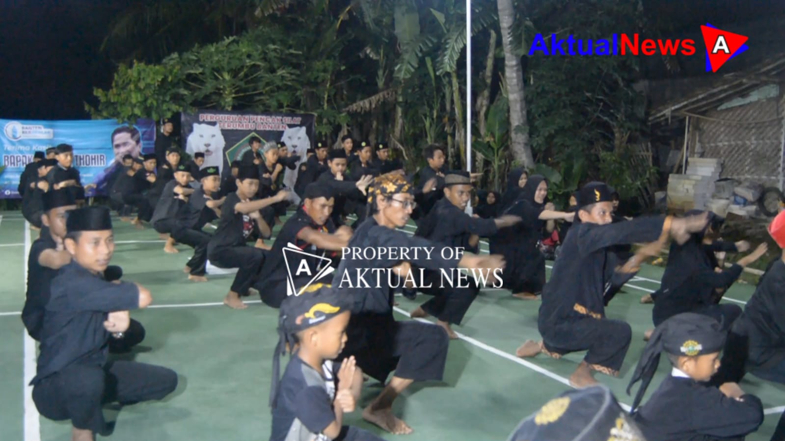 Dzuriah Syech Terumbu Hadiri Tasyakuran Padepokan Macan Putih Kemiri di Titik Social Healing Gerakan Banten Be