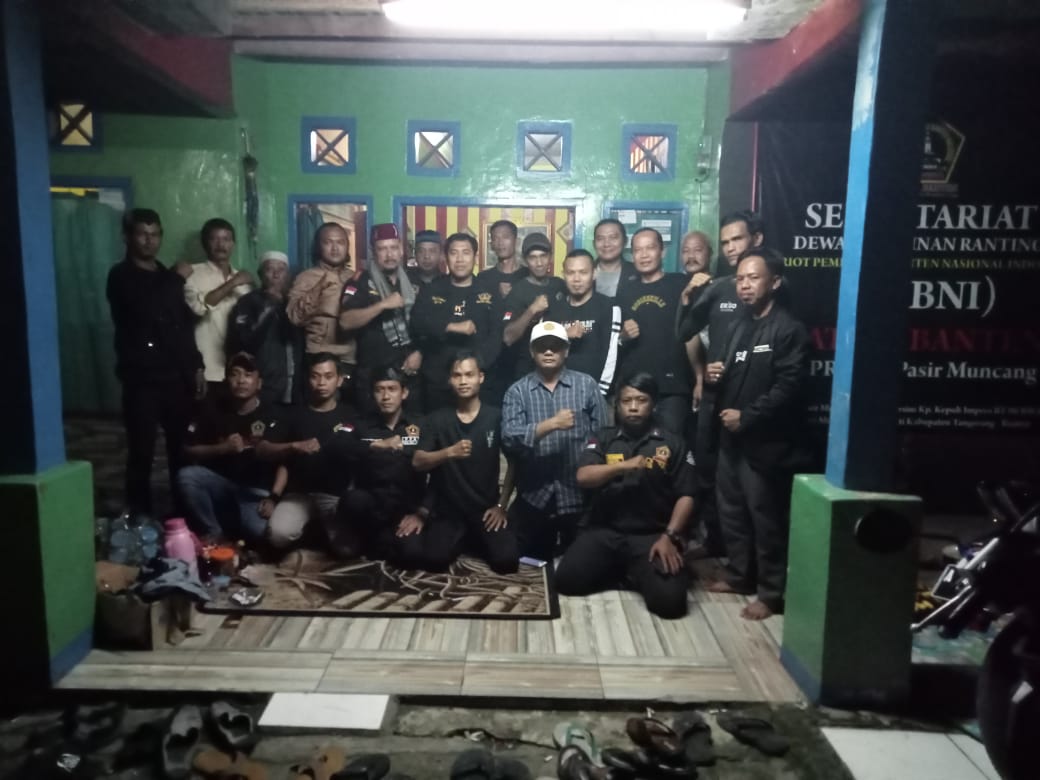 PPBNI Satria Banten Kecamatan Jayanti gelar musyawarah tingkat Kecamatan untuk Pemilihan ketua DPRT Desa Pasir