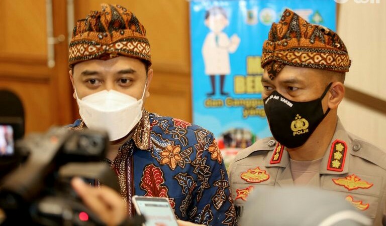 Walikota Surabaya Eri Cahyadi Minta Camat, Lurah dan Kepala Puskesmas Agar Kuatkan Prokes