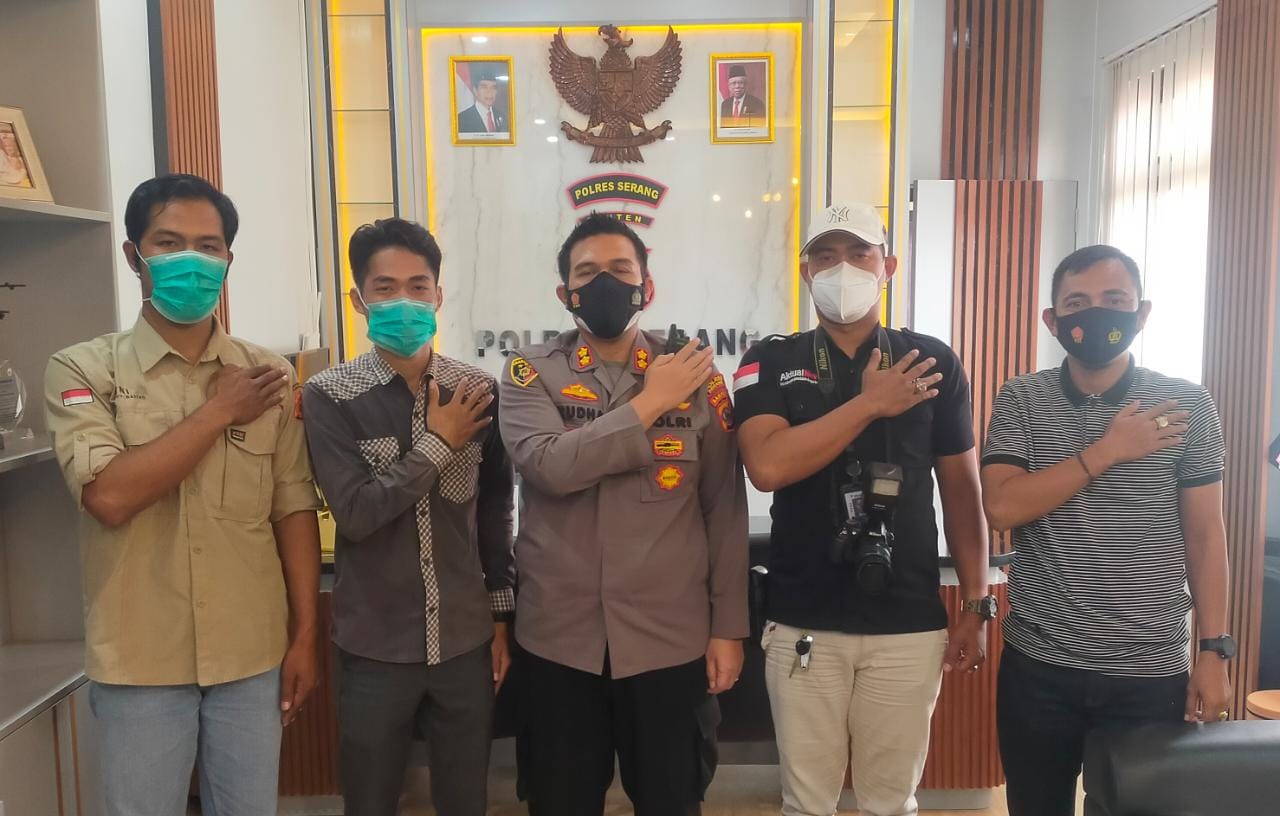 Kapolres Serang : Media dan Polri Selalu Kompak dan Humanis