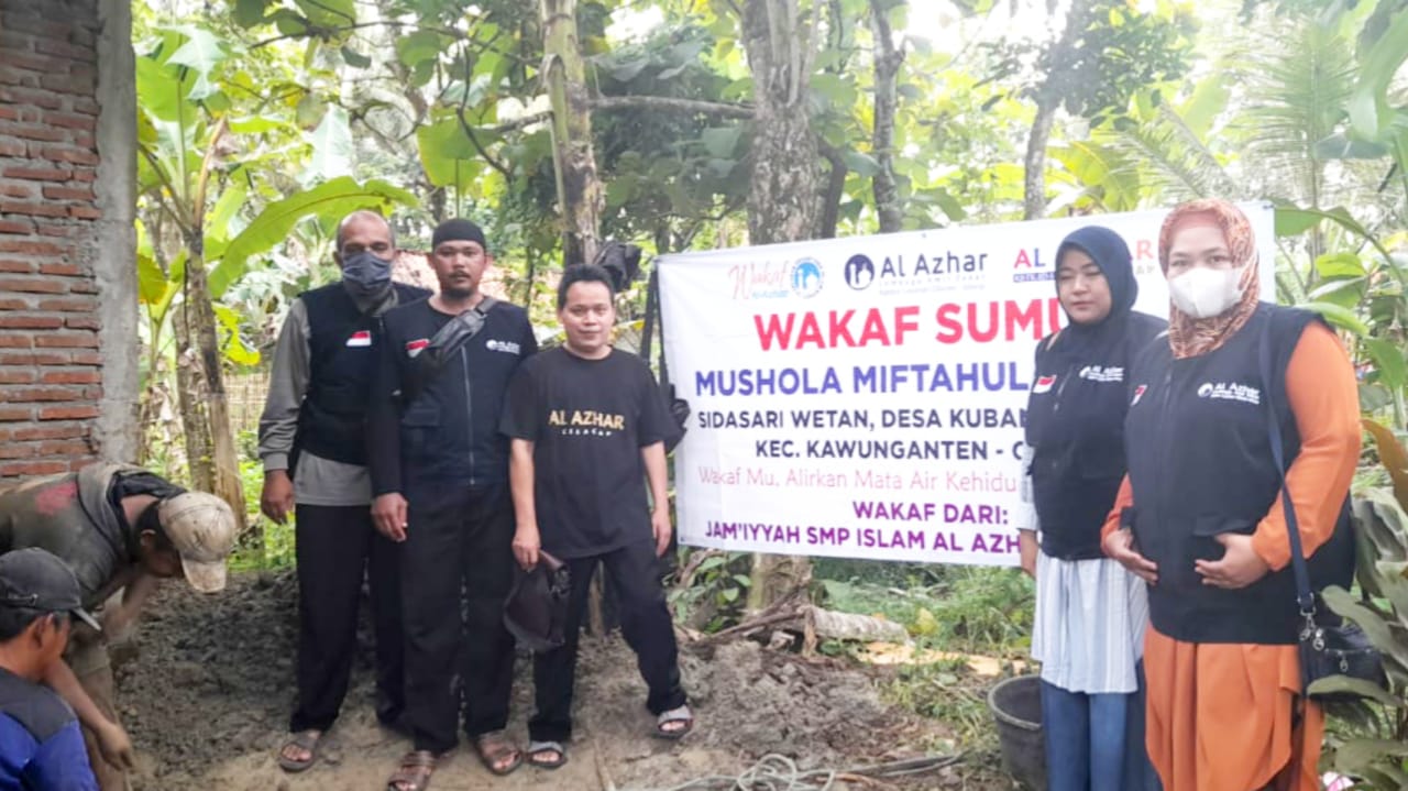 Wakaf Sumur Program Bantuan Sudah Terealisasi dari Laz Al Azhar Cilacap Jawa Tengah