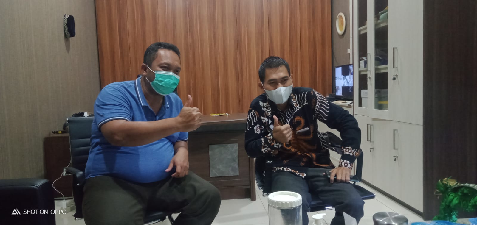 Ahmad Suhud Direktur Eksekutif LSM BP2A2N, Menyambangi Kejaksaan Negeri Tigaraksa, Guna Konfirmasi Lapdu Dugaa