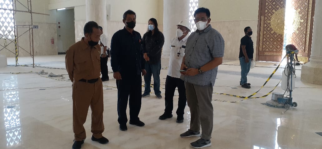 Komisi C DPRD Karanganyar Sidak Masjid Agung Karanganyar