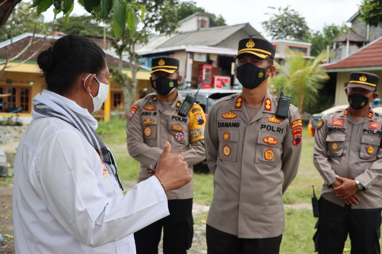 Kapolres Karanganyar Pantau Wilayah Pastikan Perayaan Nyepi 2022 Aman