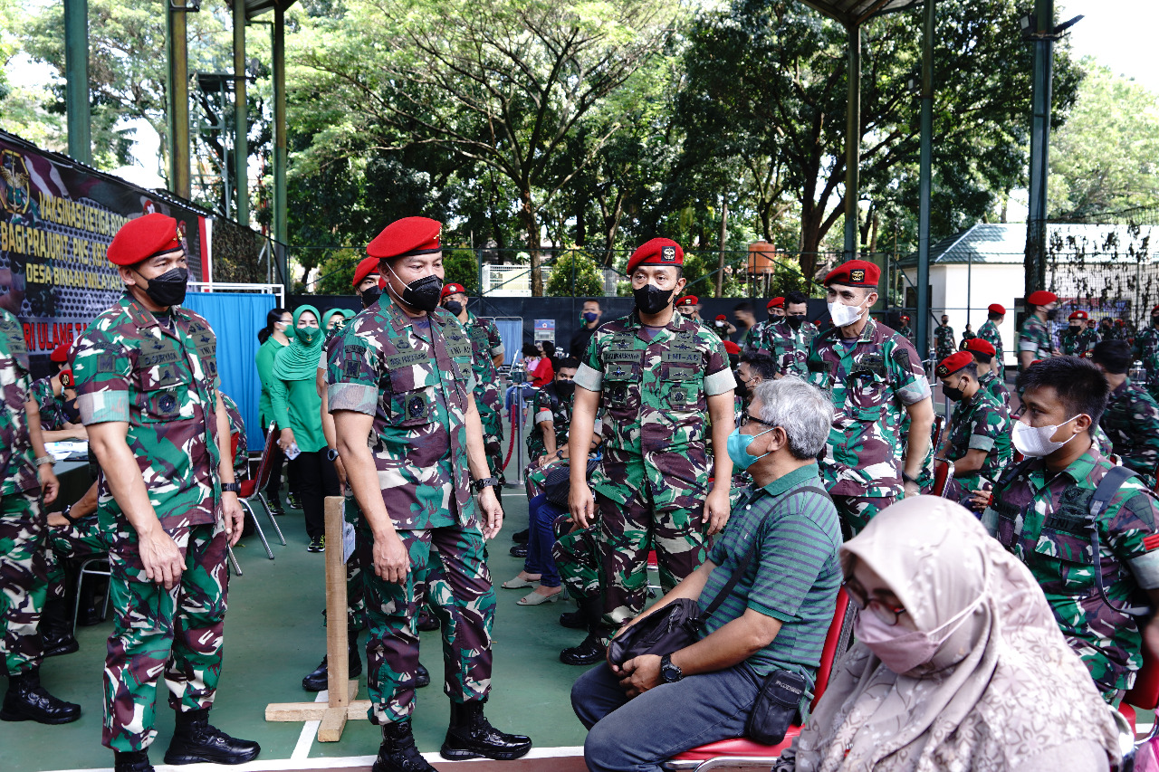 Grup 1 Kopassus Gelar Turnamen Tenis Danjen Kopassus Cup 2022 Dalam Rangka HUT Ke 70 Kopassus