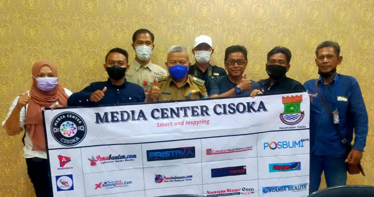 Hapid Camat Cisoka Ucapkan Selamat dengan Kehadiran Media Center Cisoka ( MCC)