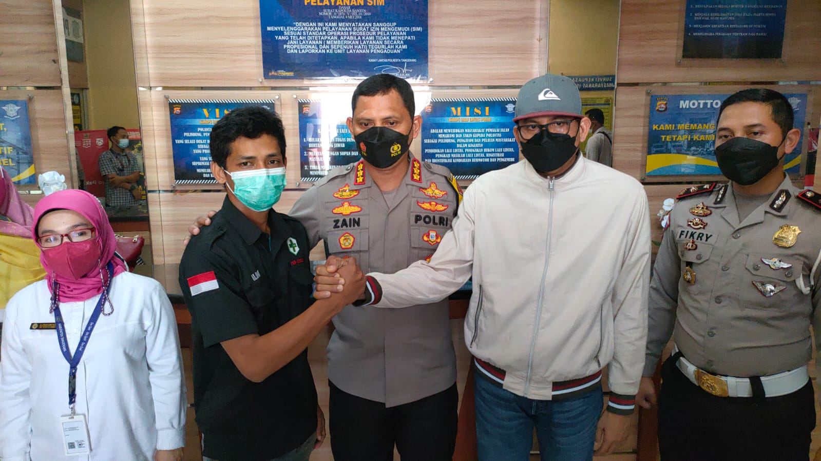 Klarifikasi Kedua Belah Pihak, Polresta Tangerang Lakukan Pendekatan RJ, Pengemudi Mercy dan Ambulans Sepakat 